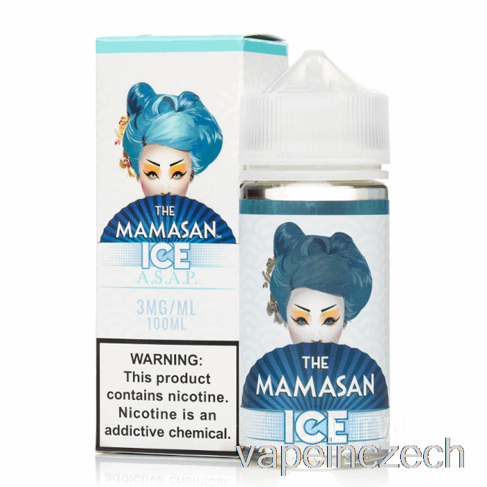 Ice Asap - E-liquid Mamasan - 100 Ml 3mg Vape Bez Nikotinu